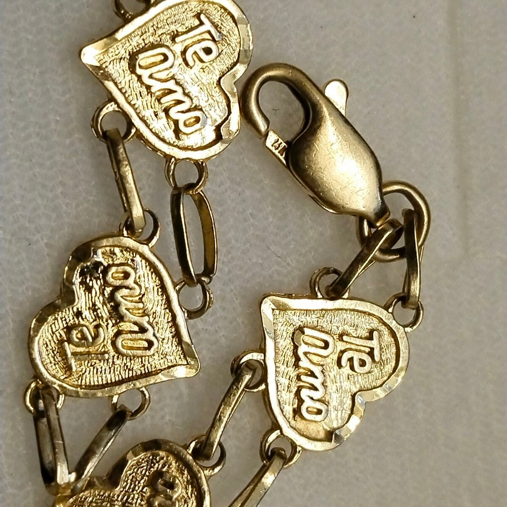 PULSERA ORO 14 K 6.4 GRMS (SEMINUEVO)