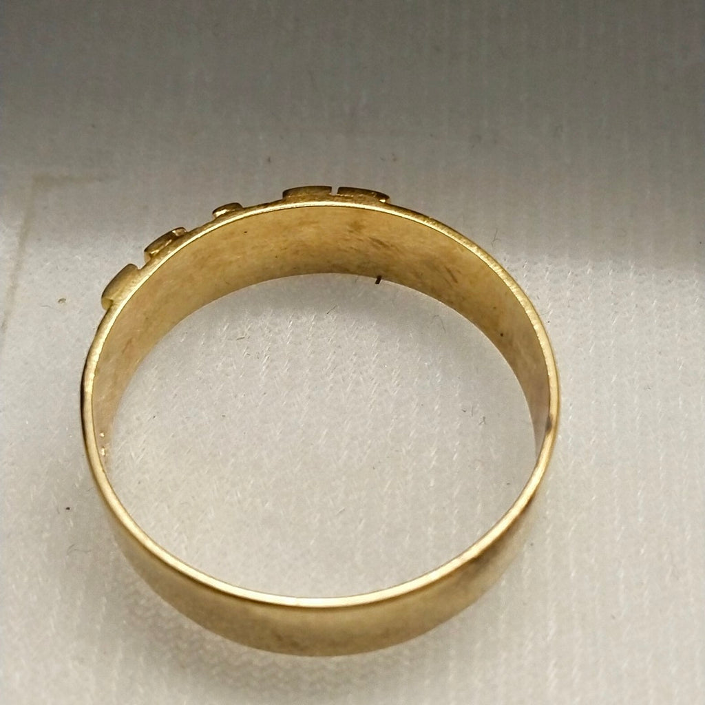 ANILLO ORO 8 K 1.5 GRMS (SEMINUEVO)