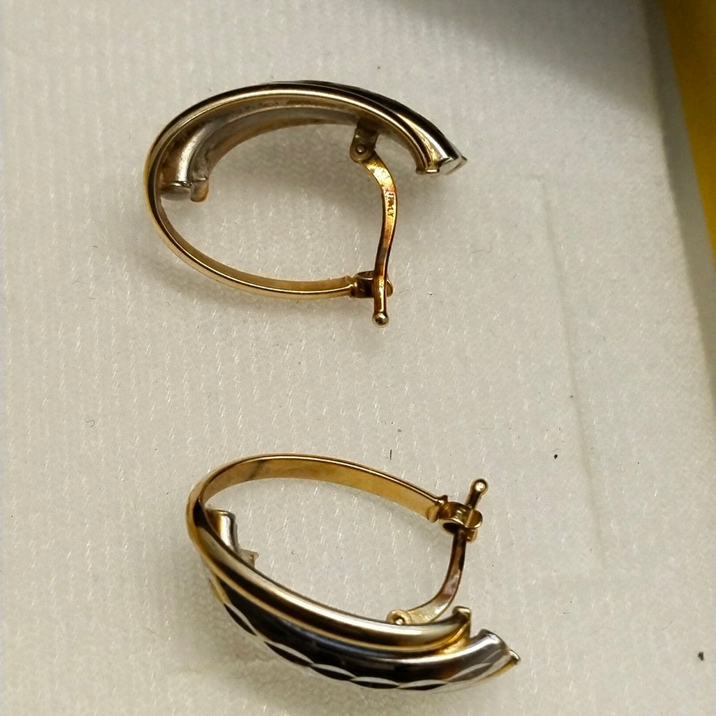 ARRACADAS PAR ORO 10 K 2.3 GRMS (SEMINUEVO)