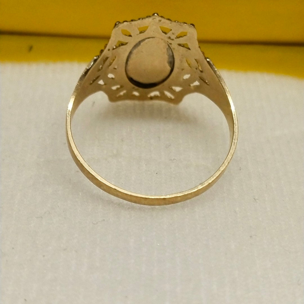 ANILLO ORO 10 K 1.7 GRMS (SEMINUEVO)