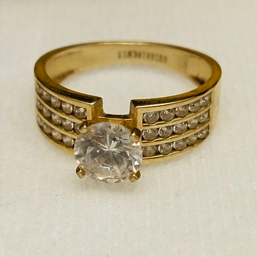 ANILLO ORO 10 K 3 GRMS (SEMINUEVO)
