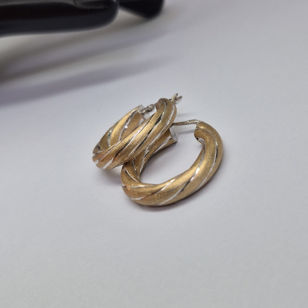 ARRACADAS PAR ORO 14 K 4,00 GRMS (SEMINUEVO)
