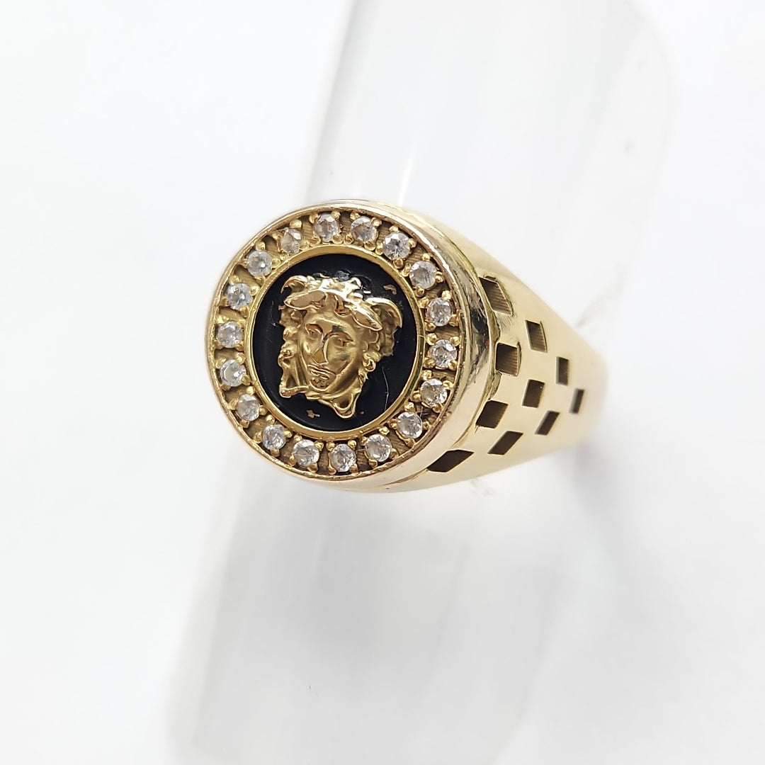 ANILLO ORO 14 K 10.2 GRMS (SEMINUEVO)