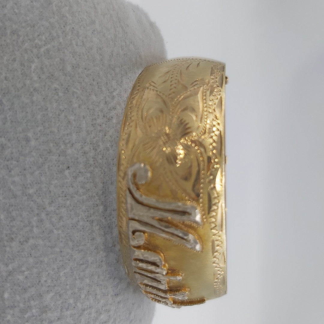 PULSERA RIGIDA ORO 8 K 18.3 GRMS (SEMINUEVO)
