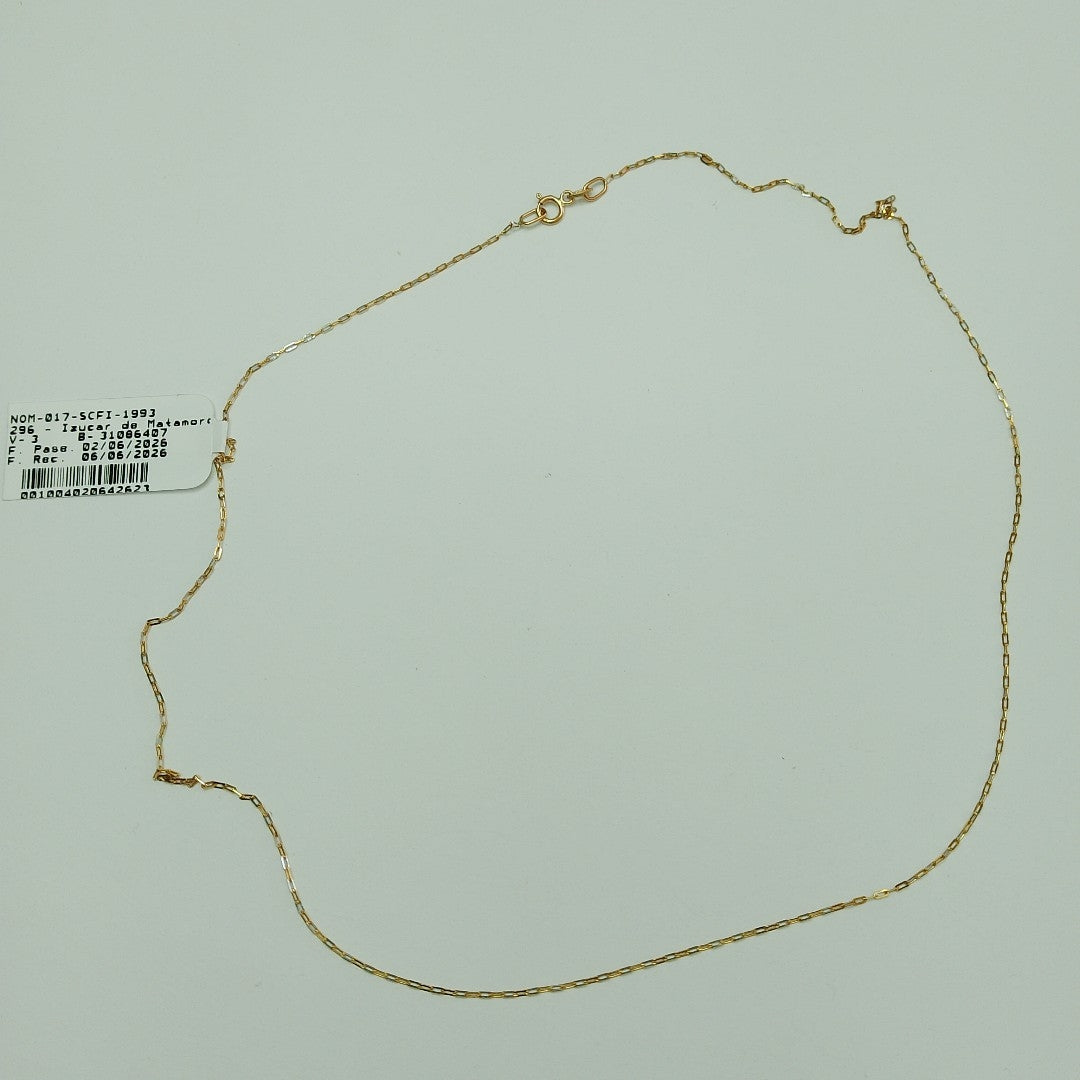 CADENA ORO 10 K 0.7 GRMS (SEMINUEVO)