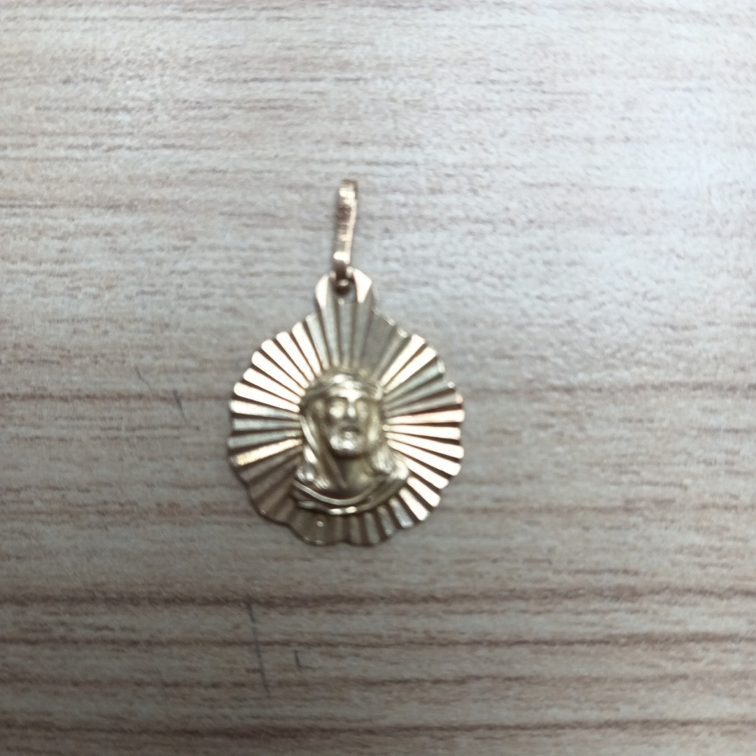 MEDALLA RELIGIOSA ORO 10 K 0,90 GRMS (SEMINUEVO)