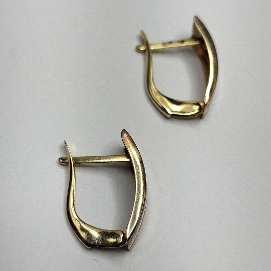 ARETES PAR ORO 14 K 1.9 GRMS (SEMINUEVO)