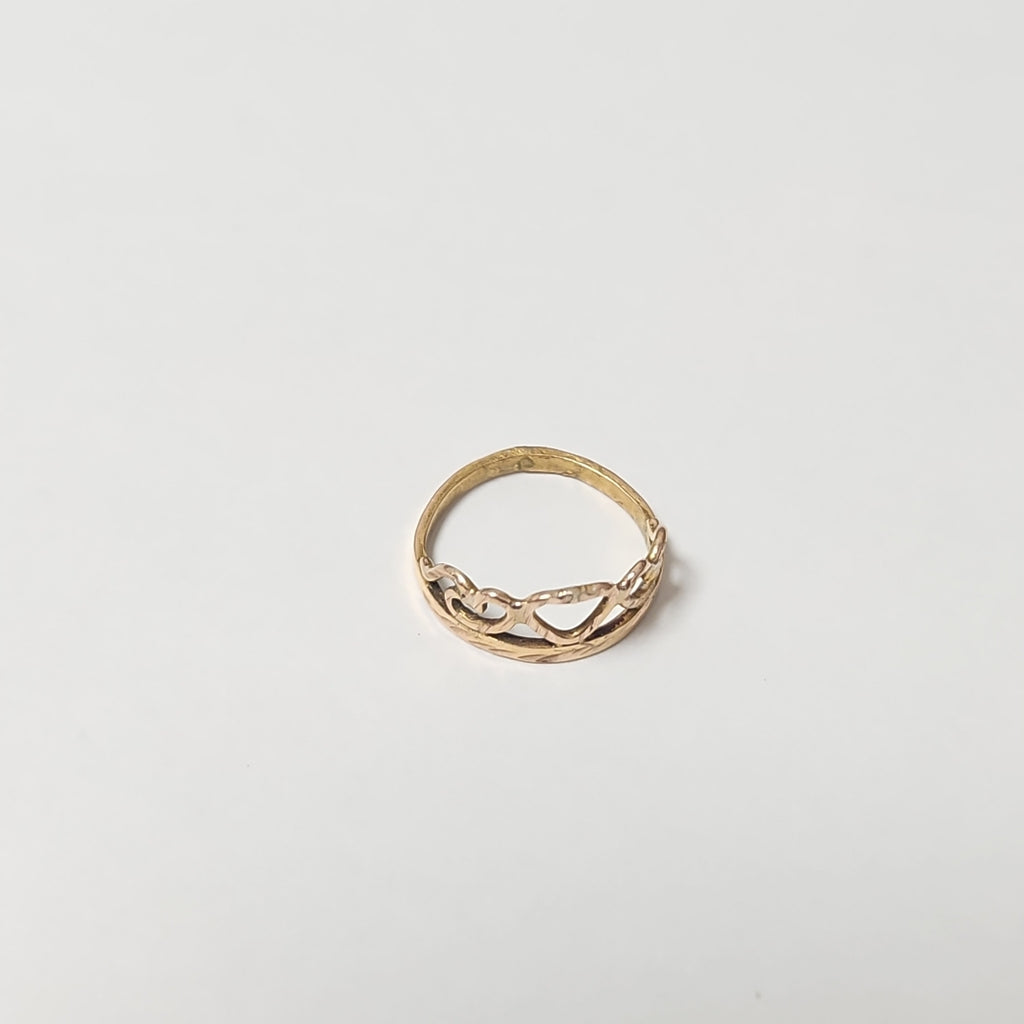 ANILLO ORO 10 K 0,90 GRMS (SEMINUEVO)