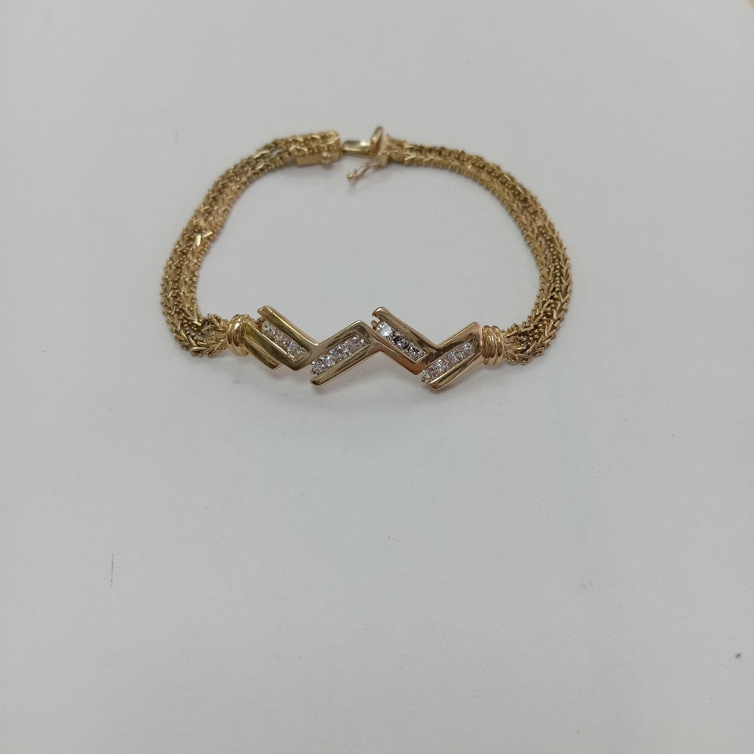 PULSERA ORO 10 K 14.5 GRMS (SEMINUEVO)