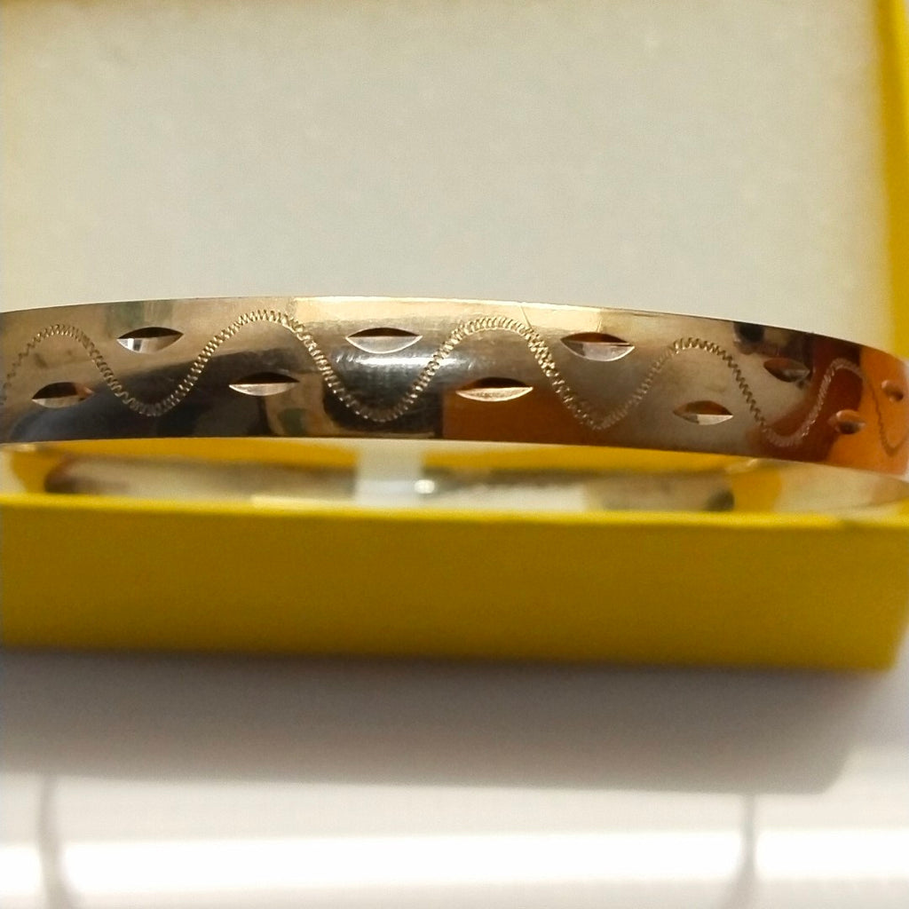 PULSERA RIGIDA ORO 8 K 9 GRMS (SEMINUEVO)