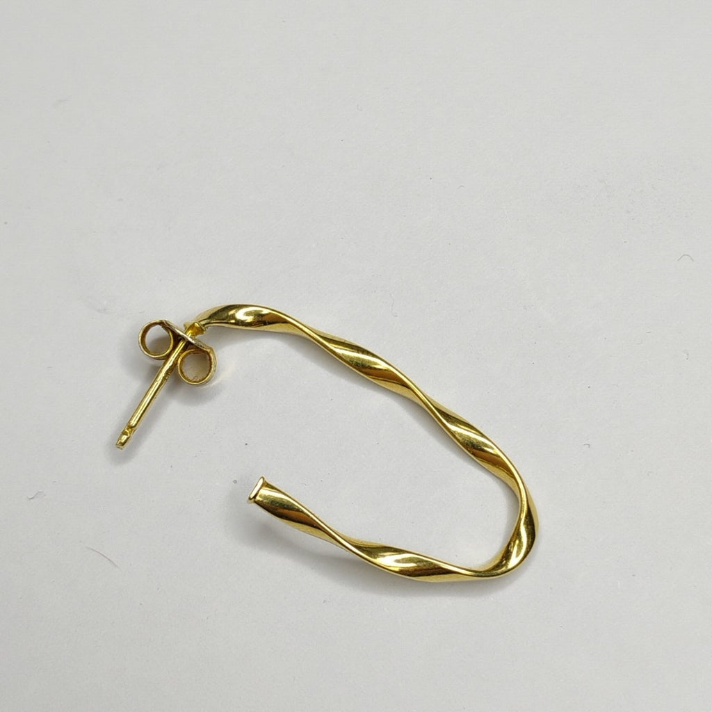 BROQUELES PAR ORO 14 K 1,30 GRMS (SEMINUEVO)