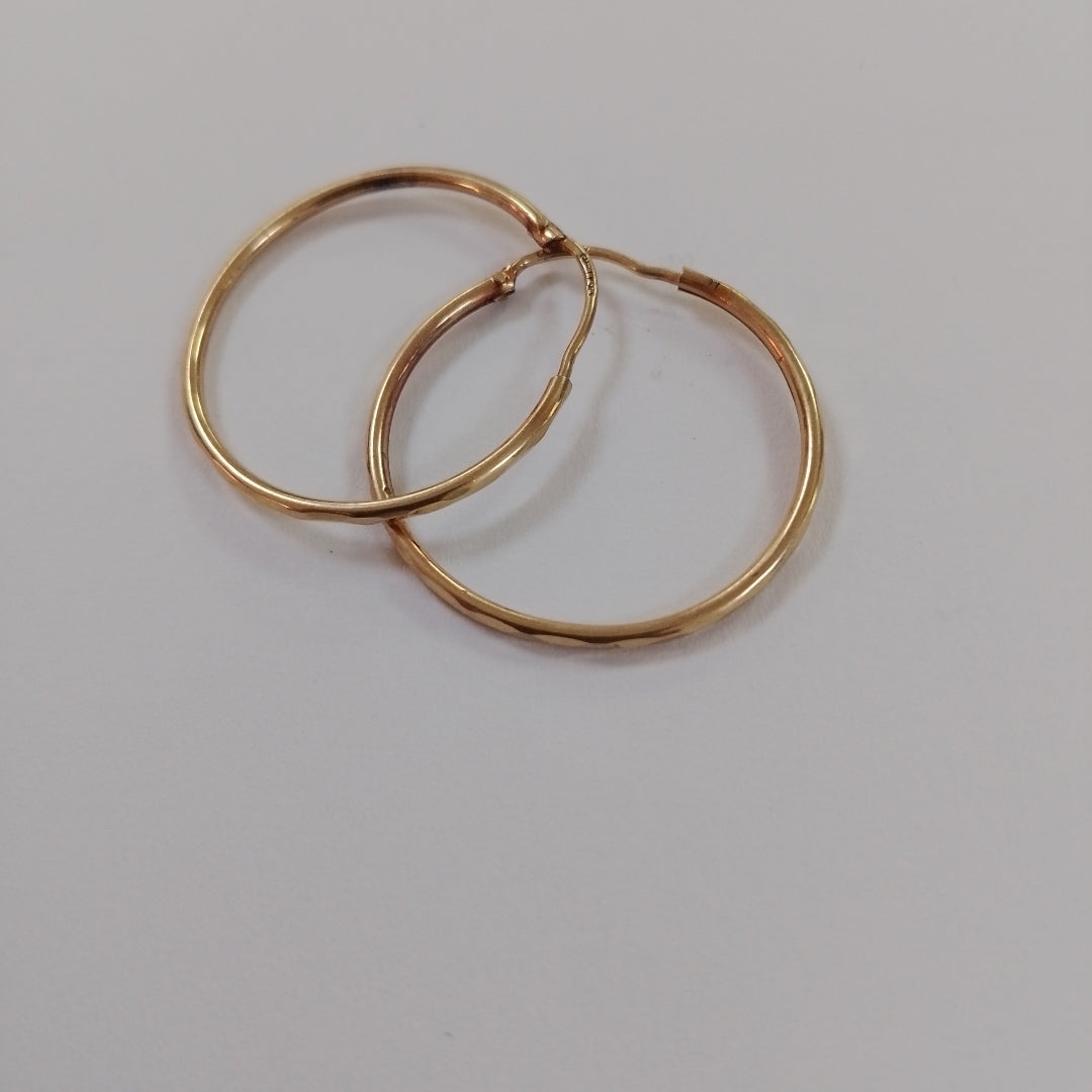 ARRACADAS PAR ORO 10 K 1.5 GRMS (SEMINUEVO)