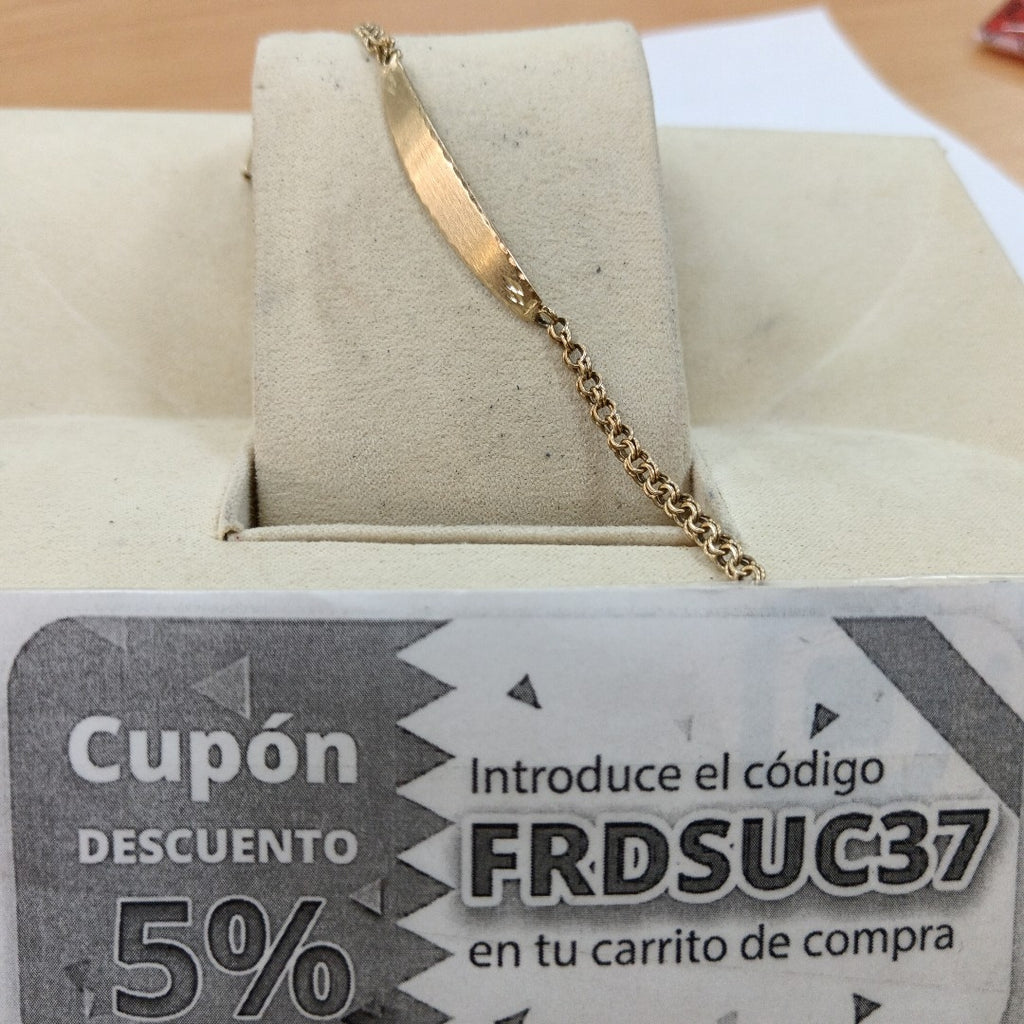 ESCLAVA ORO 10 K 4.4 GRMS (SEMINUEVO)
