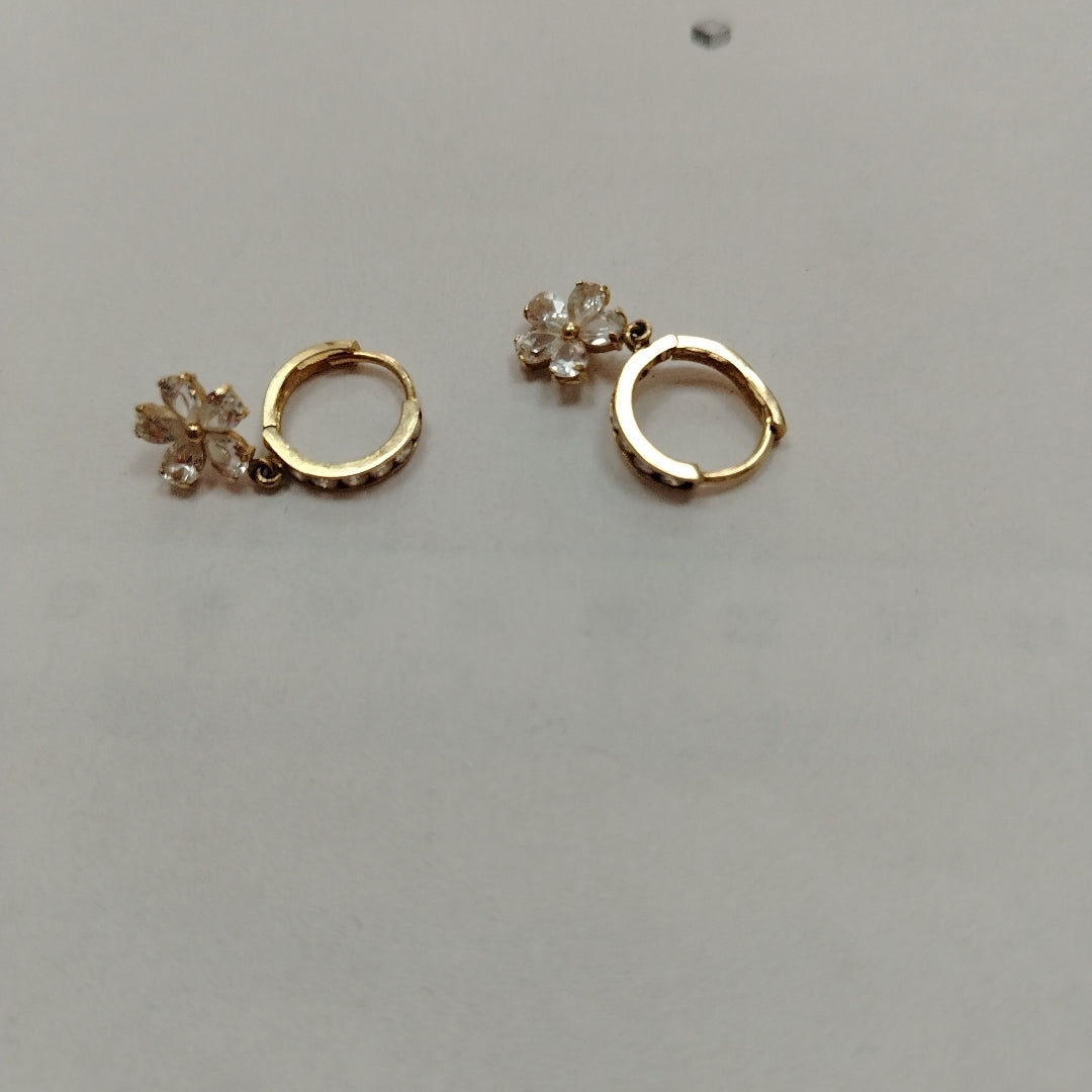 ARRACADAS PAR ORO 14 K 2,50 GRMS (SEMINUEVO)