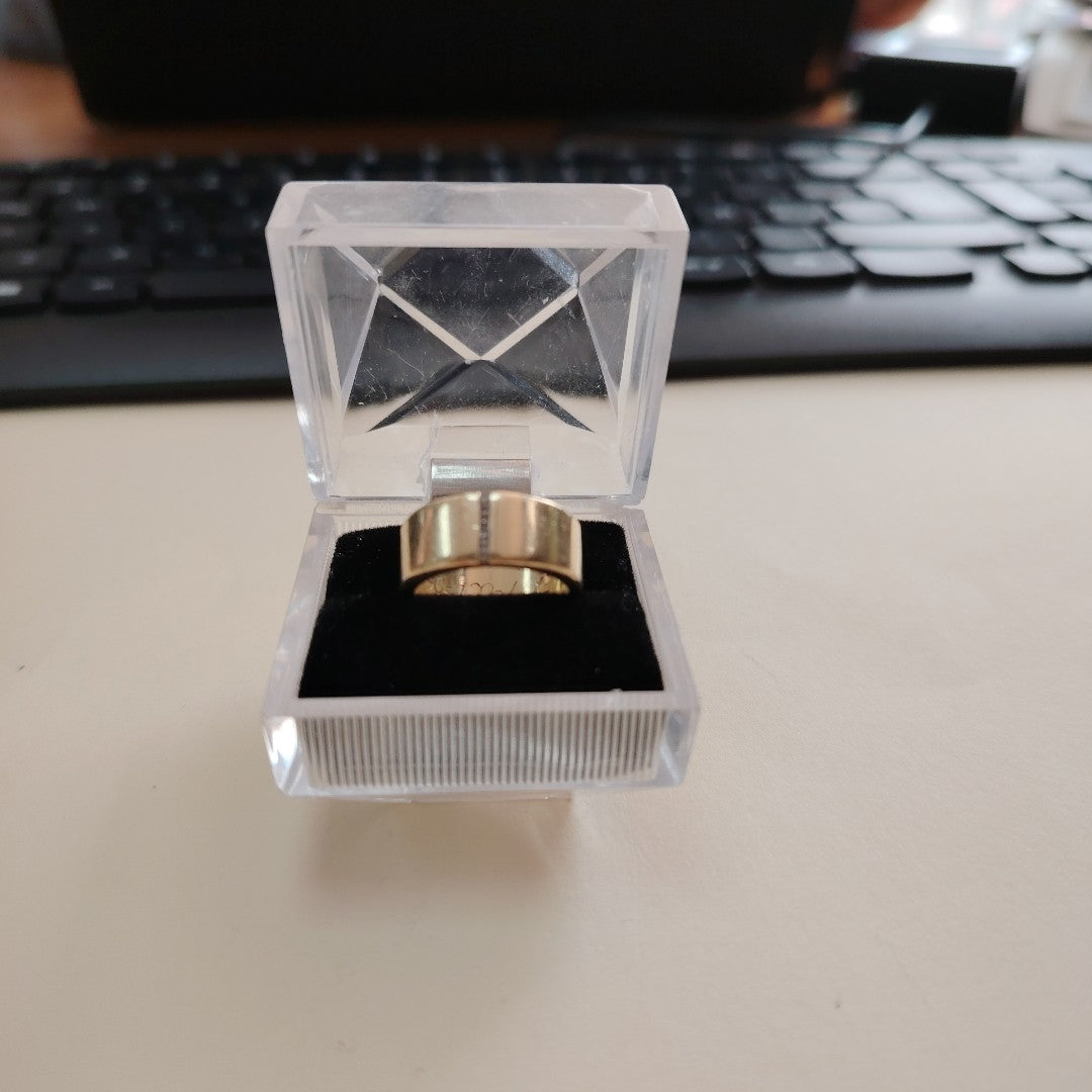ARGOLLA ORO 14 K 7.9 GRMS (SEMINUEVO)