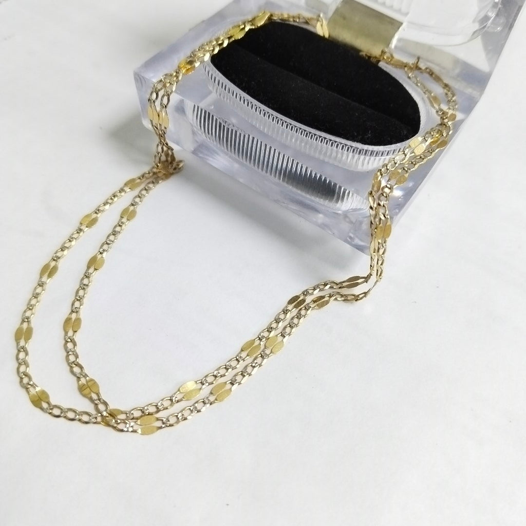 CADENA ORO 14 K 4.8 GRMS (SEMINUEVO)