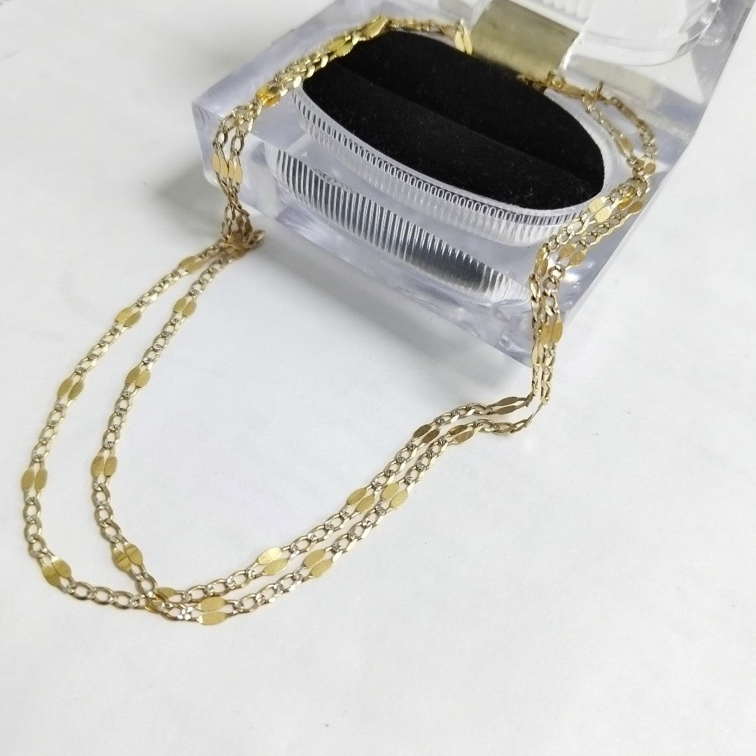 CADENA ORO 14 K 4.8 GRMS (SEMINUEVO)