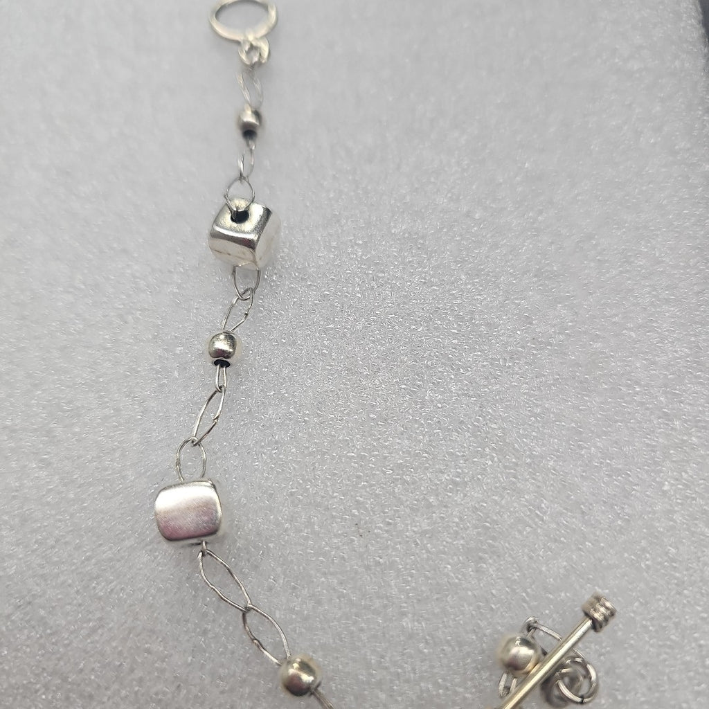 ANILLITO, PULSERA PLATA 11.6 GRMS (SEMINUEVO)