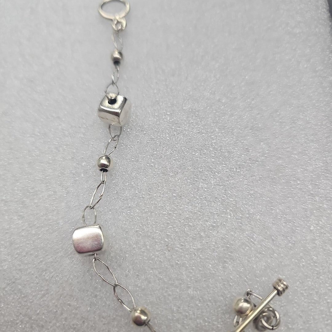 ANILLITO, PULSERA PLATA 11.6 GRMS (SEMINUEVO)