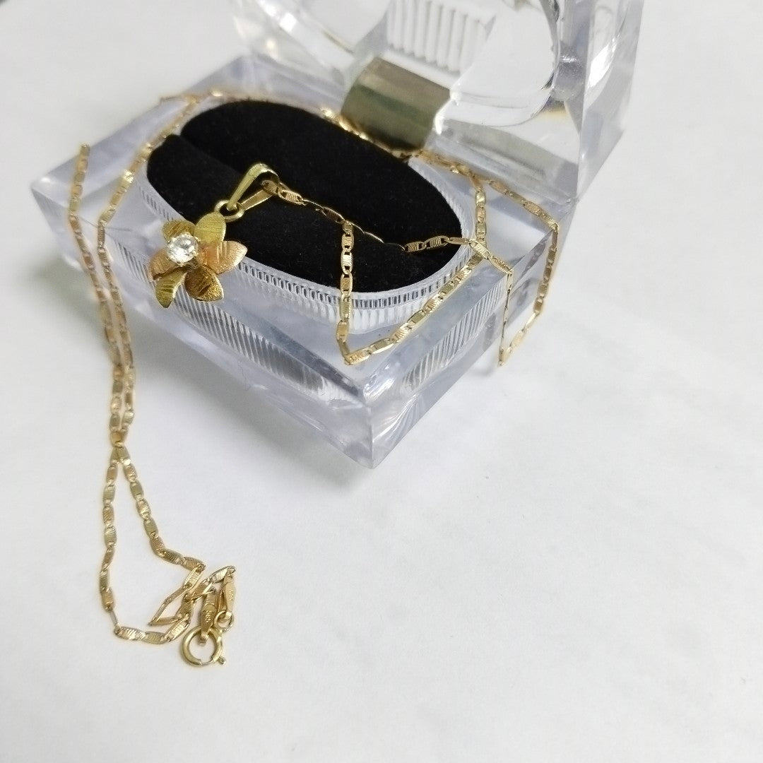 CADENA ORO 14 K 3.4 GRMS (SEMINUEVO)