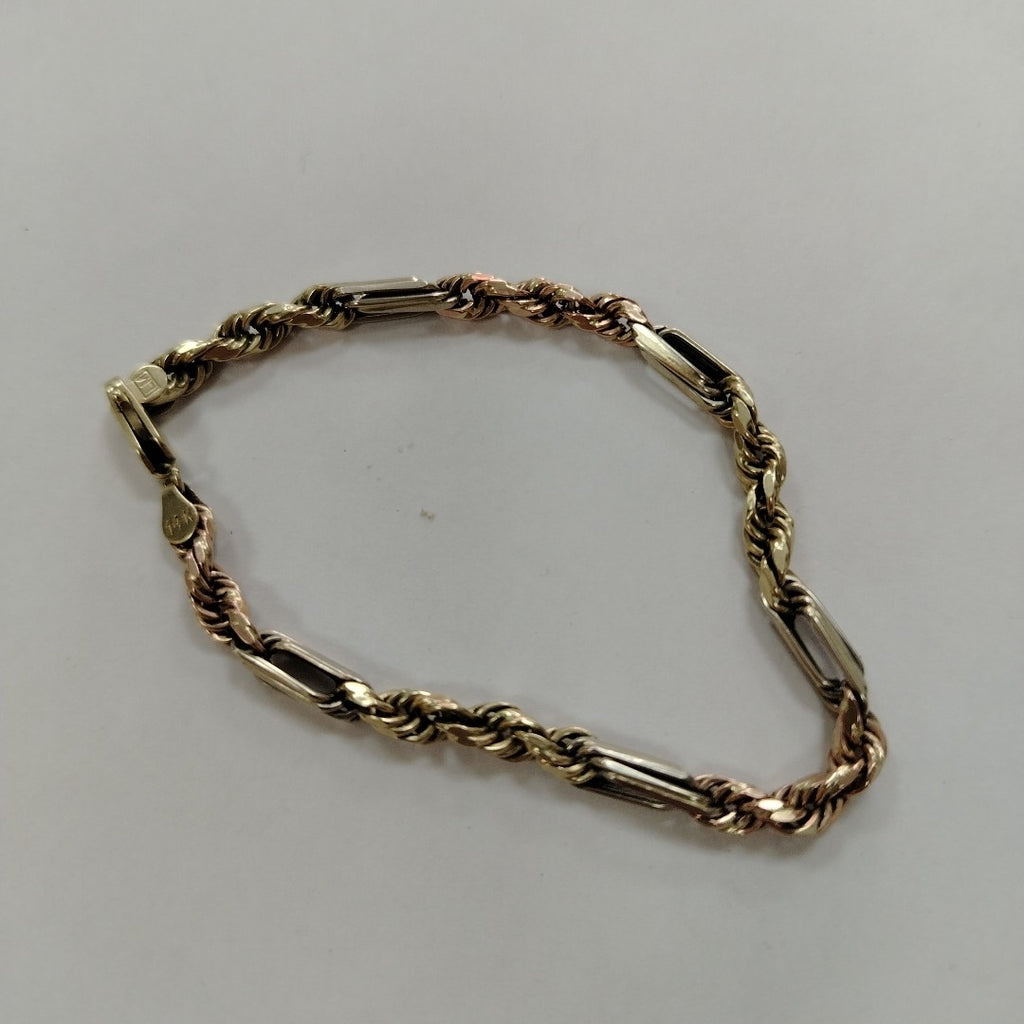 PULSERA ORO, ORO COMBINADO 14 K 6 GRMS (SEMINUEVO)