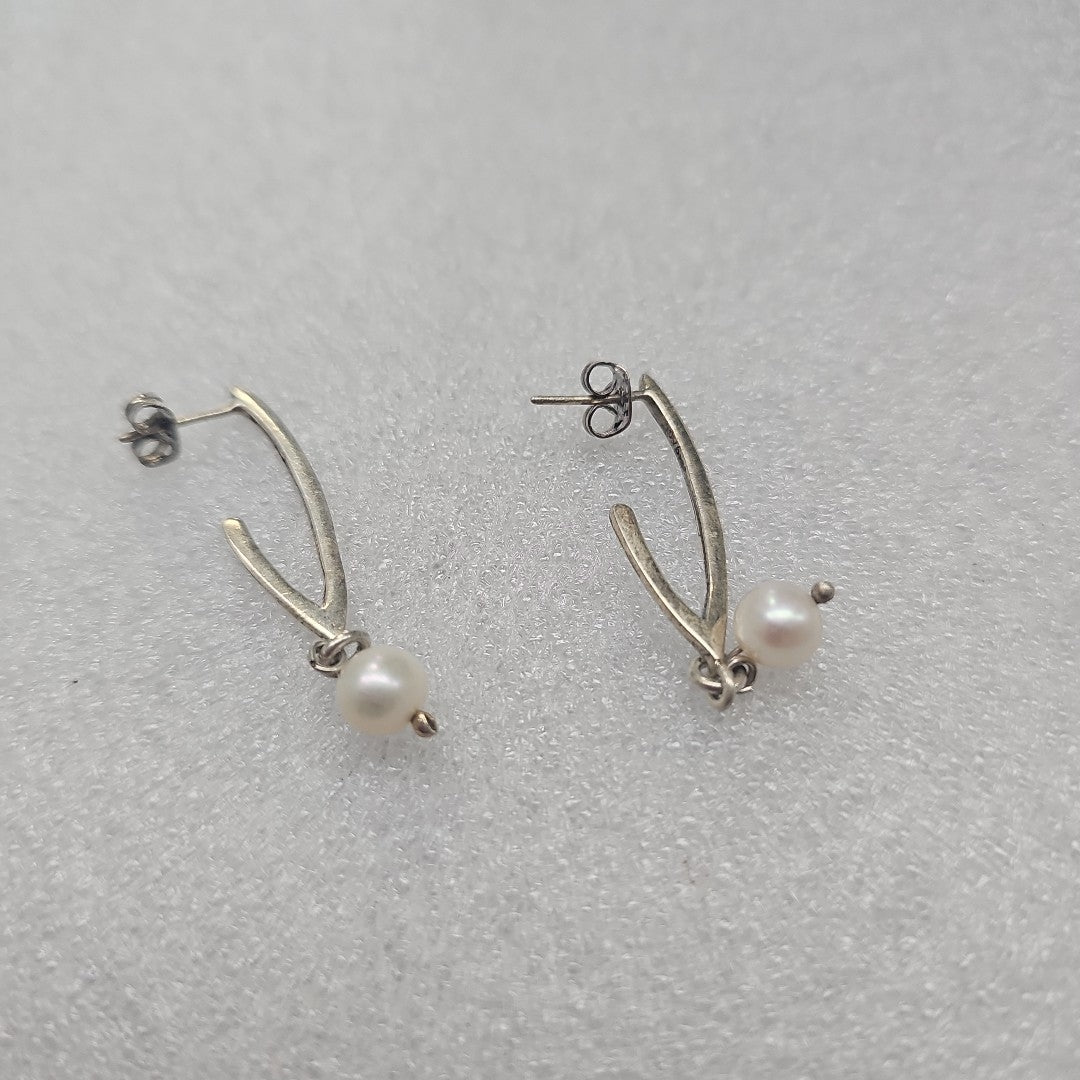 ARETES PAR PLATA 12.3 GRMS (SEMINUEVO)