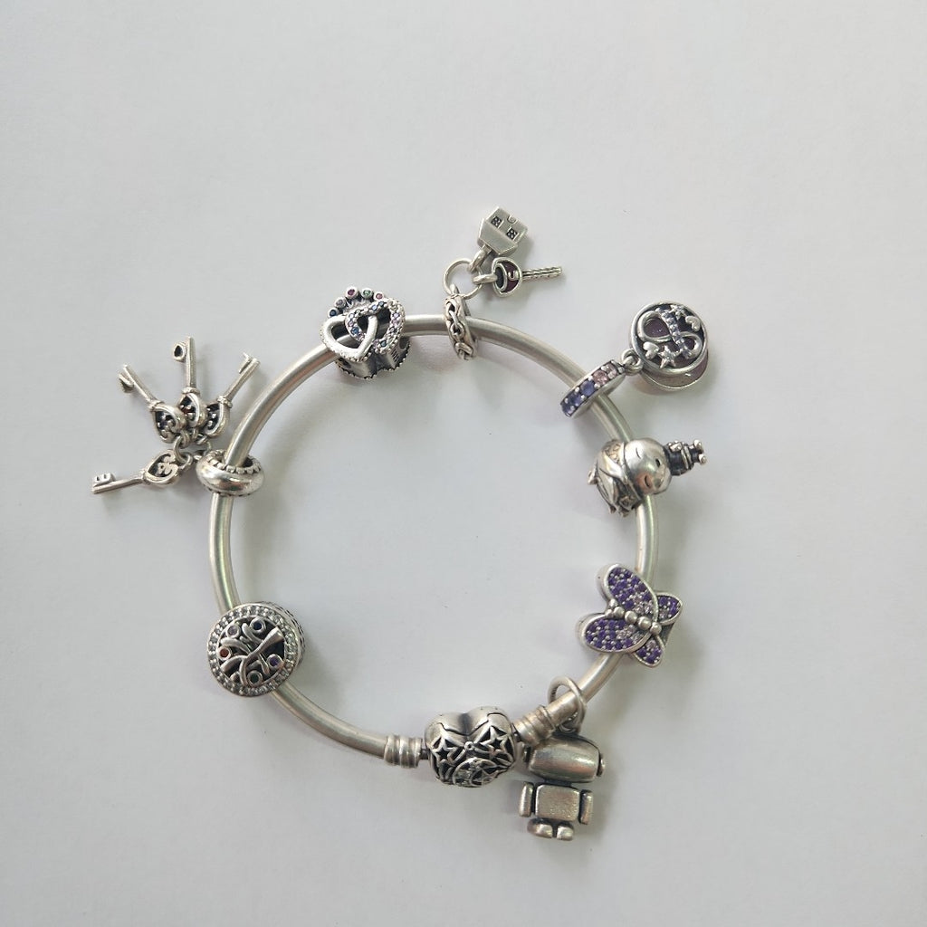 PULSERA RIGIDA PLATA 32 GRMS (SEMINUEVO)
