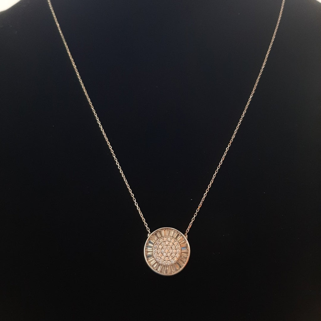 GARGANTILLA ORO BLANCO 14 K 3,00 GRMS (SEMINUEVO)