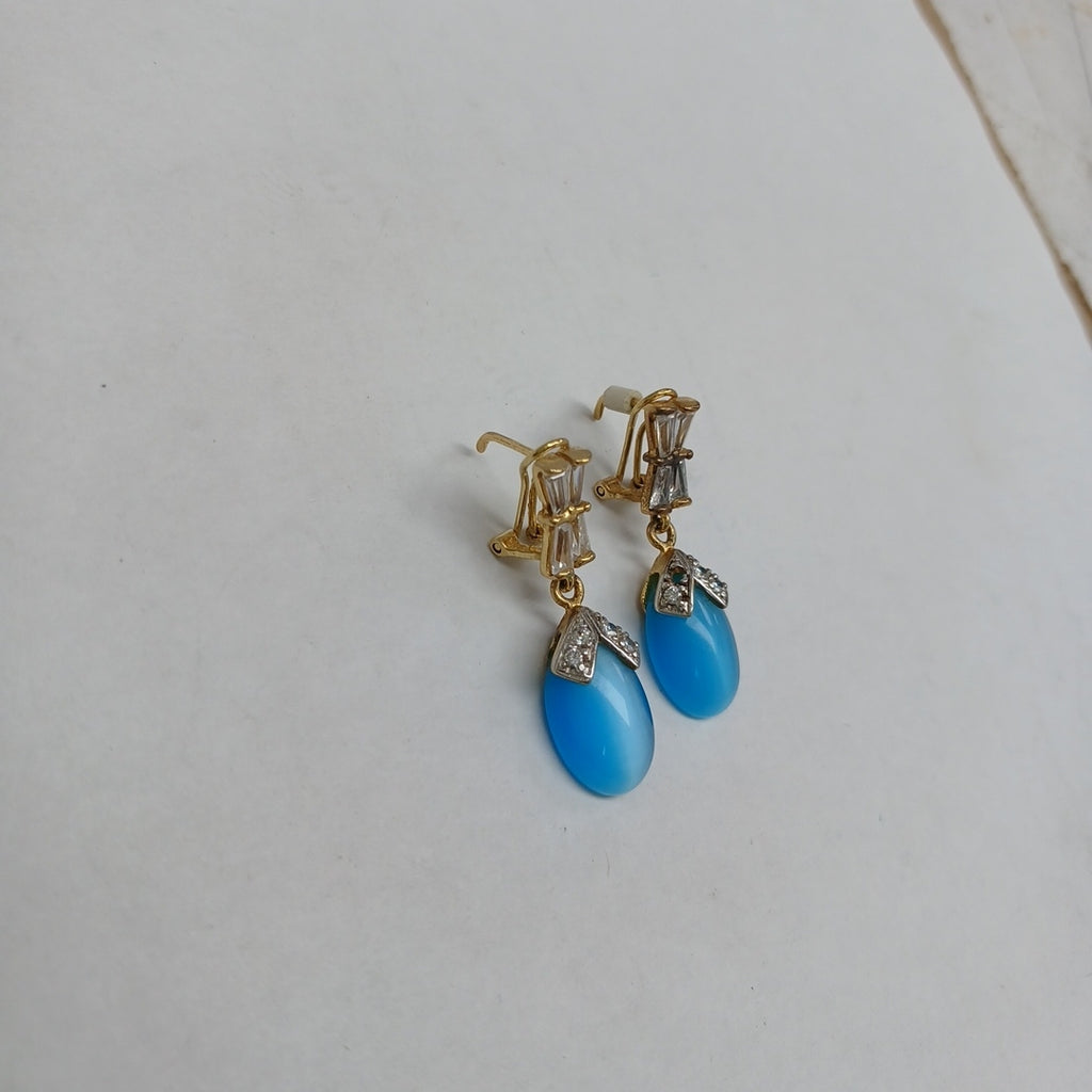 ARETES PAR ORO 10 K 6,00 GRMS (SEMINUEVO)