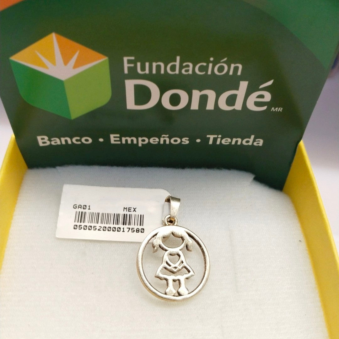 DIJE NIÑA PLATA .925 2.1 GR (NUEVO)