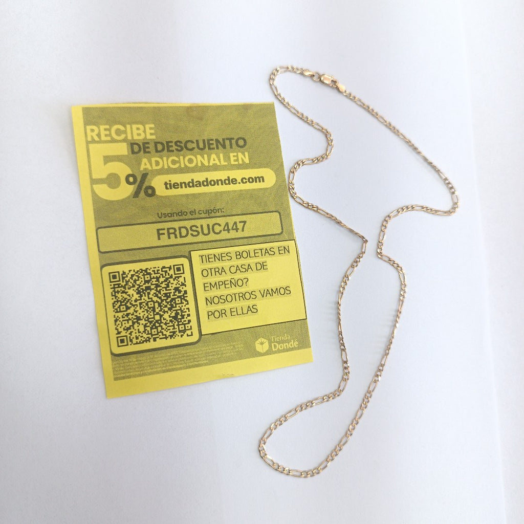 CADENA ORO 10 K 4.1 GRMS (SEMINUEVO)