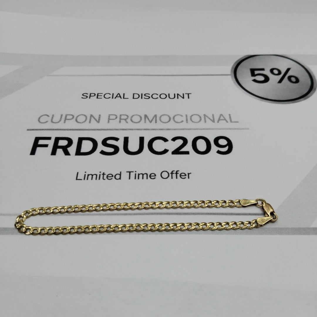 PULSERA ORO 10 K 4,40 GRMS (SEMINUEVO)