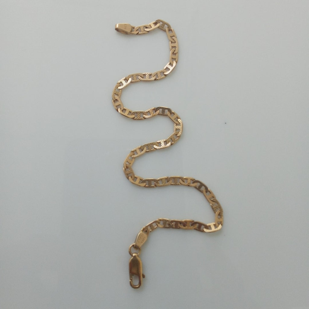 PULSERA ORO 14 K 3.4 GRMS (SEMINUEVO)