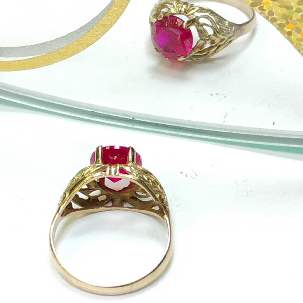 ANILLO ORO 14 K 3,20 GRMS (SEMINUEVO)