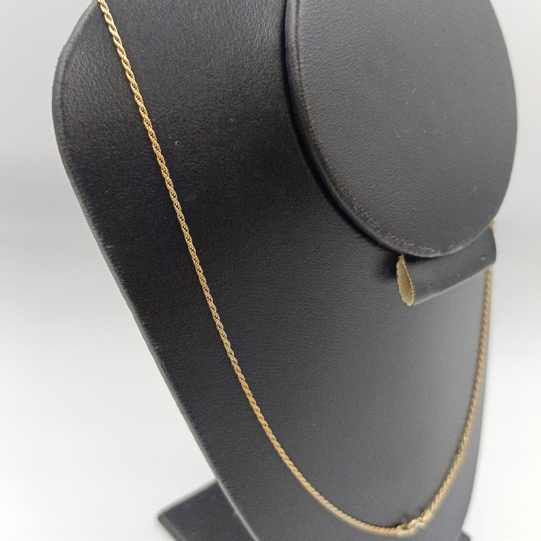 CADENA ORO 14 K 4.5 GRMS (SEMINUEVO)