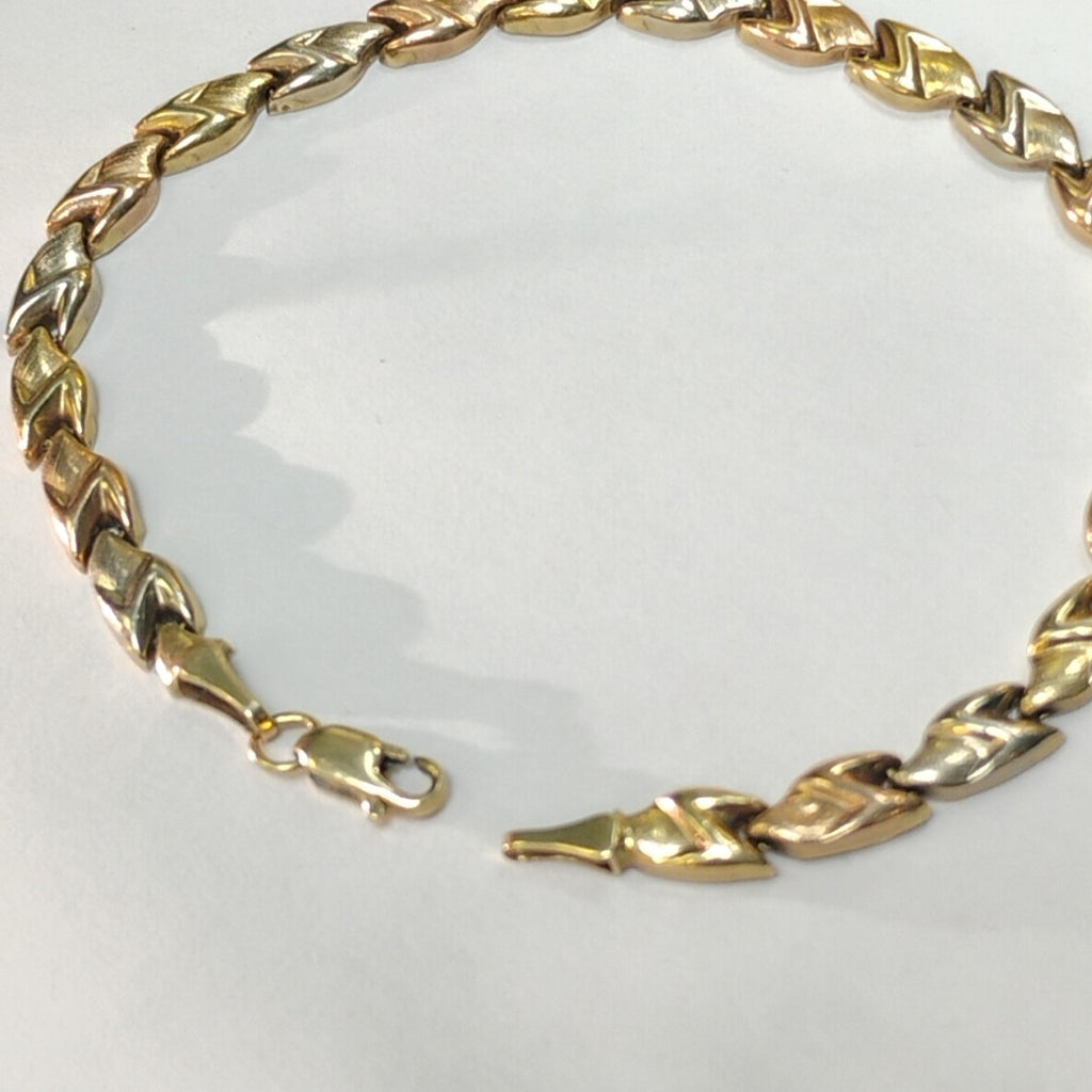 PULSERA ORO,ORO COMBINADO 14 K 5,20 GRMS (SEMINUEVO)
