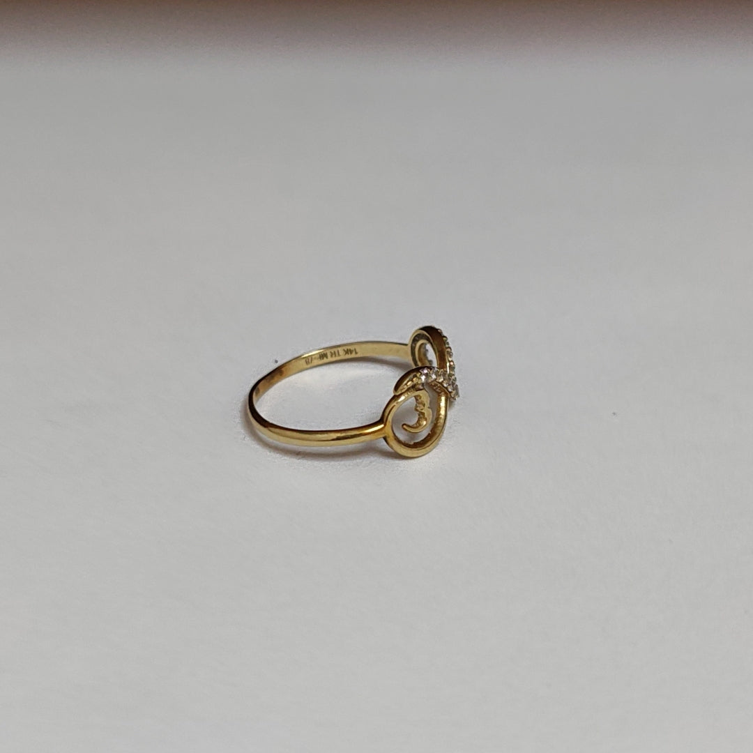 ANILLITO ORO 14 K 1.1 GRMS (SEMINUEVO)