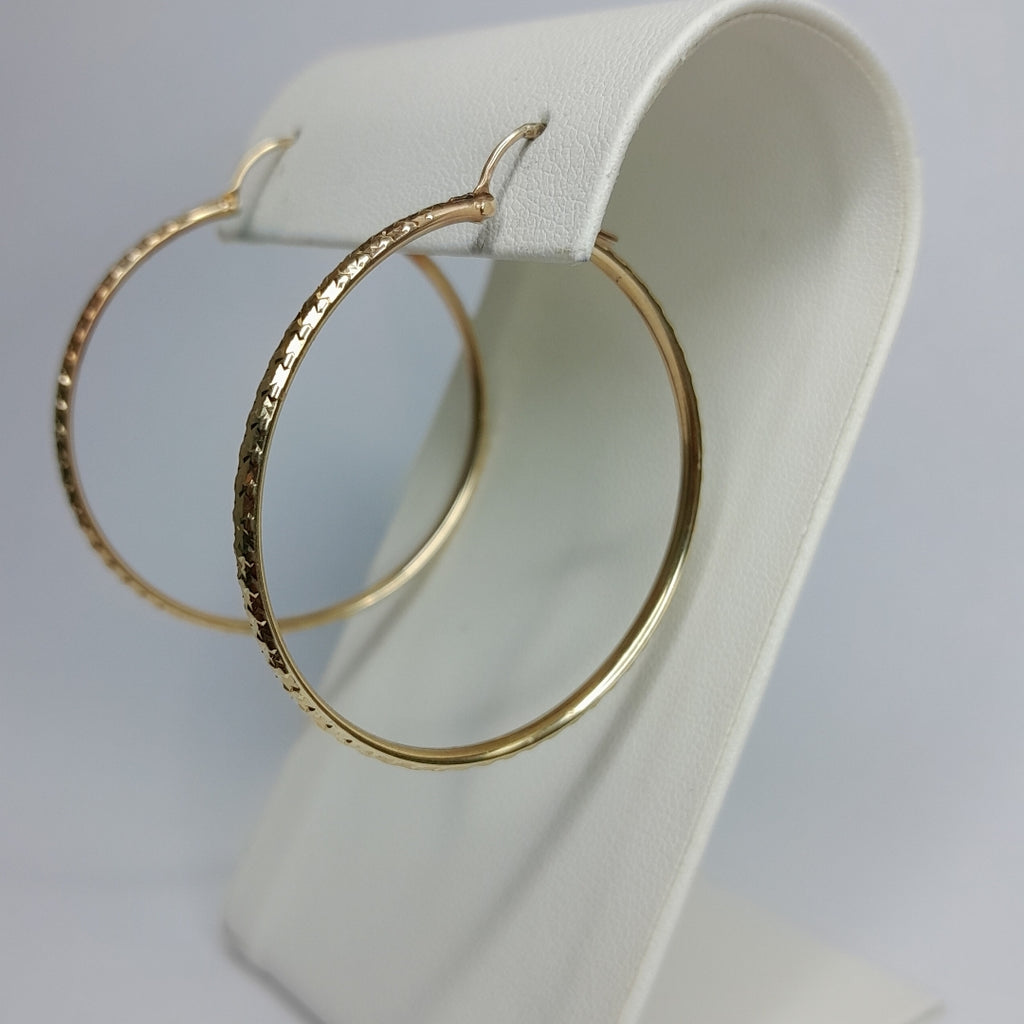 ARRACADAS PAR ORO 10 K 3.7 GRMS (SEMINUEVO)