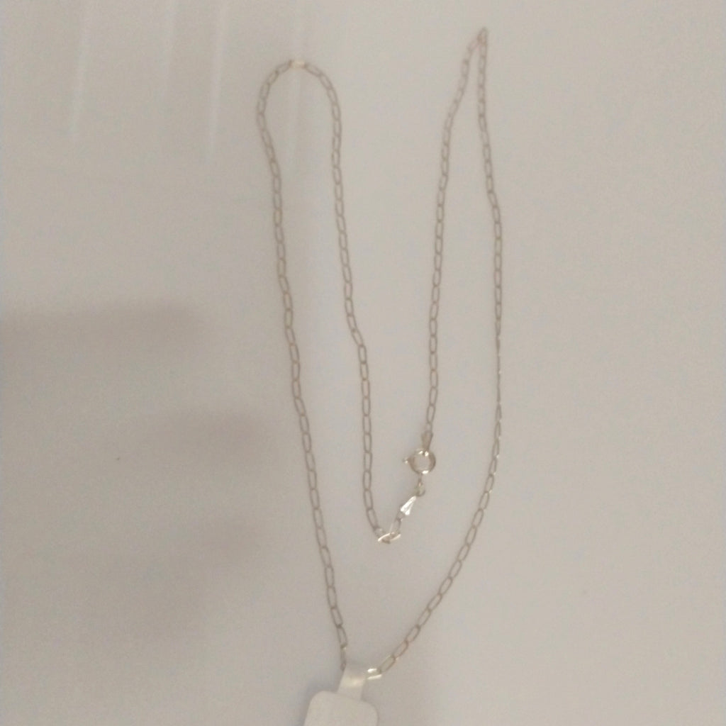 CADENA TEJIDO ESLABONES PLATA .925 60 CM 3 GR (NUEVO)