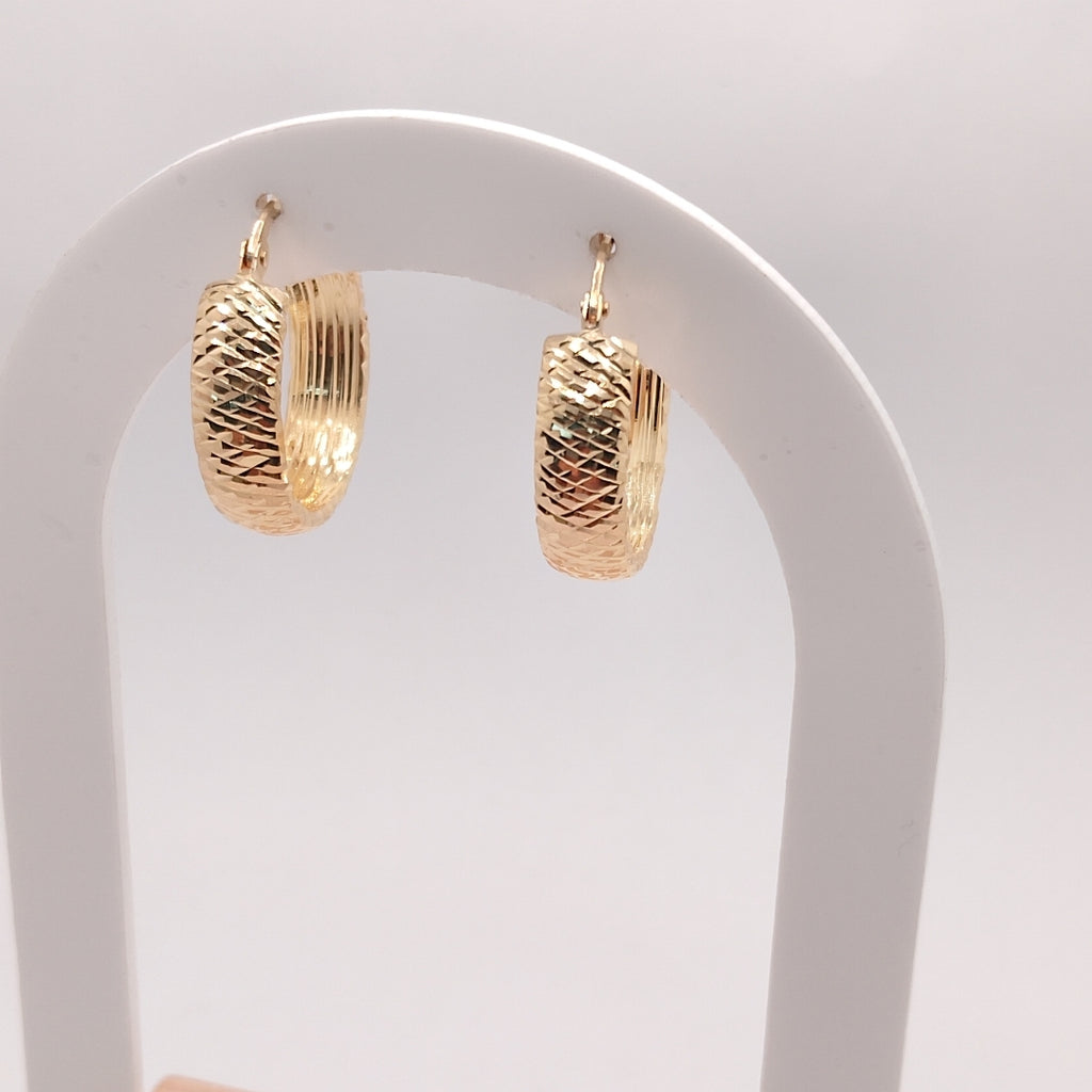 ARRACADAS PAR ORO 14 K 4,10 GRMS (SEMINUEVO)