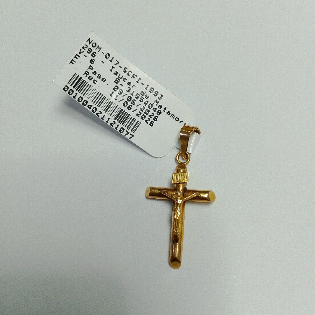 CRUCIFIJO ORO 18 K 1.4 GRMS (SEMINUEVO)