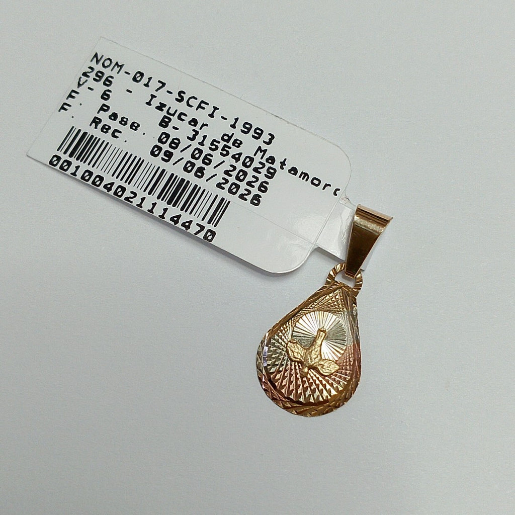 MEDALLA RELIGIOSA ORO 10 K 0.3 GRMS (SEMINUEVO)