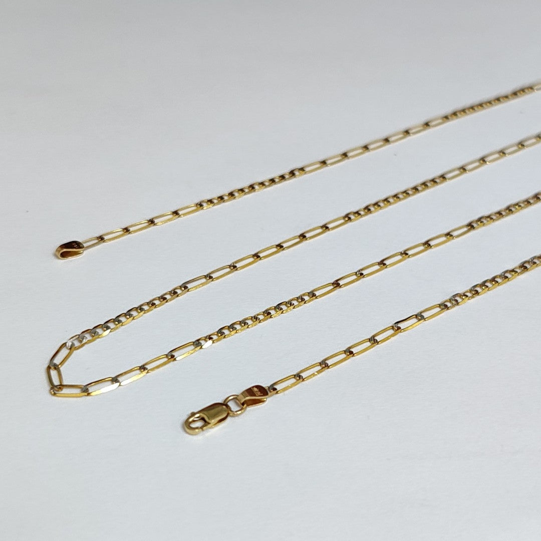 CADENA ORO,RODIADO 14 K 4,70 GRMS (SEMINUEVO)