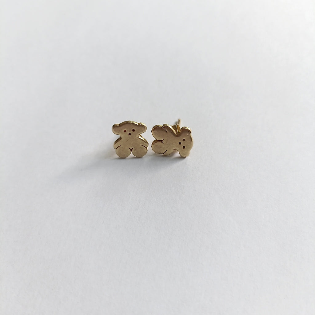 ARETES PAR ORO 14 K 2,10 GRMS (SEMINUEVO)