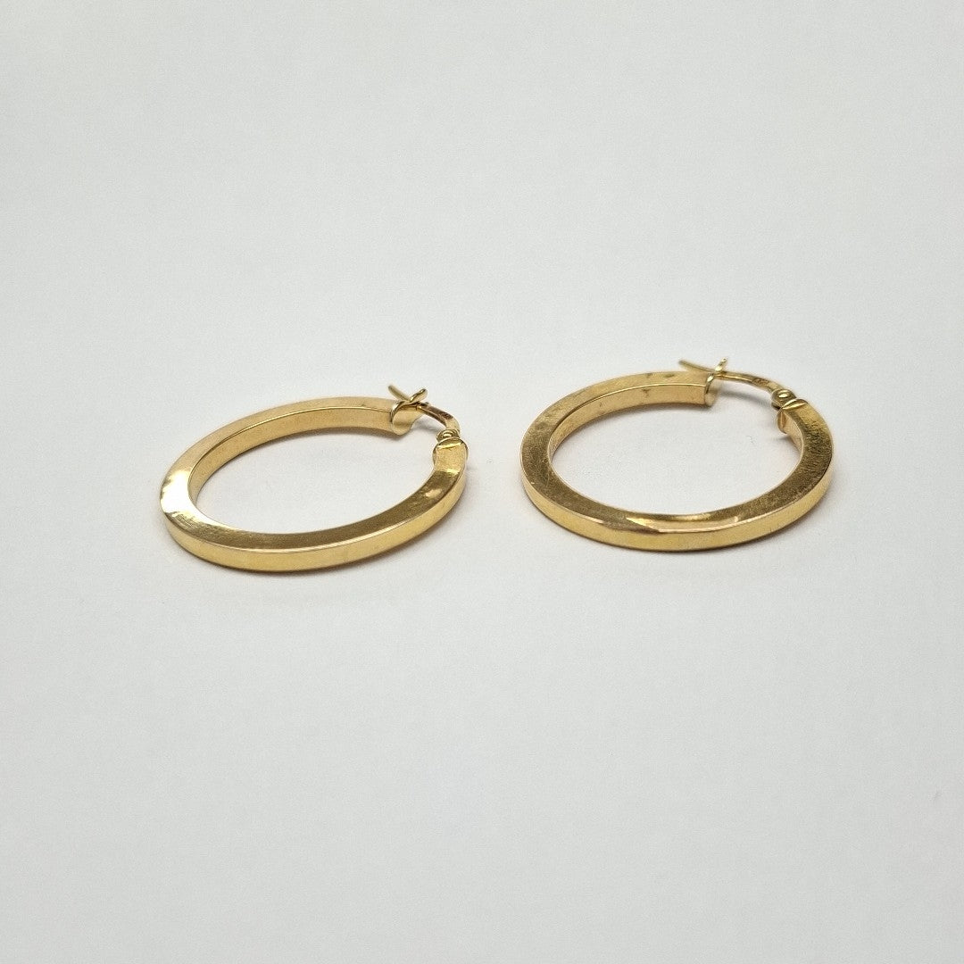 ARRACADAS PAR ORO 14 K 2,10 GRMS (SEMINUEVO)