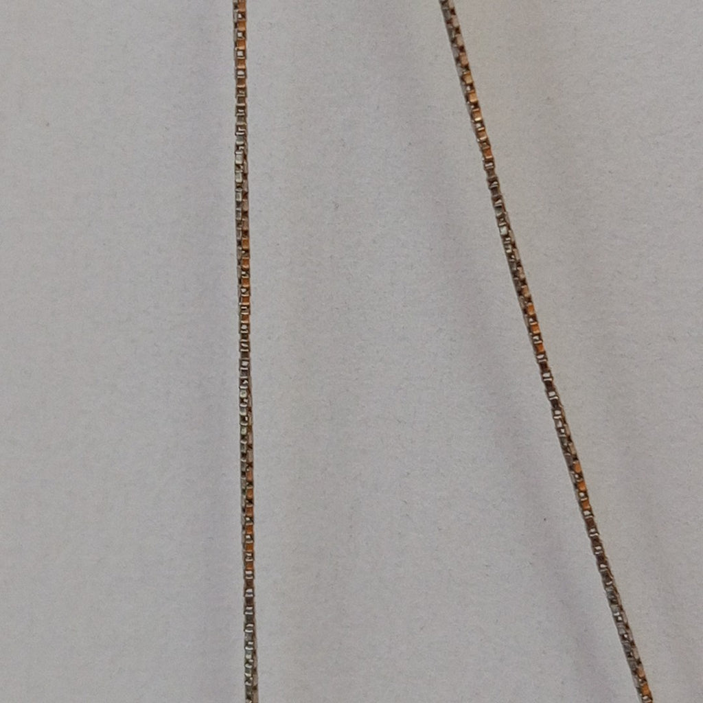 CADENA ORO, ORO BLANCO 14 K 0.8 GRMS (SEMINUEVO)