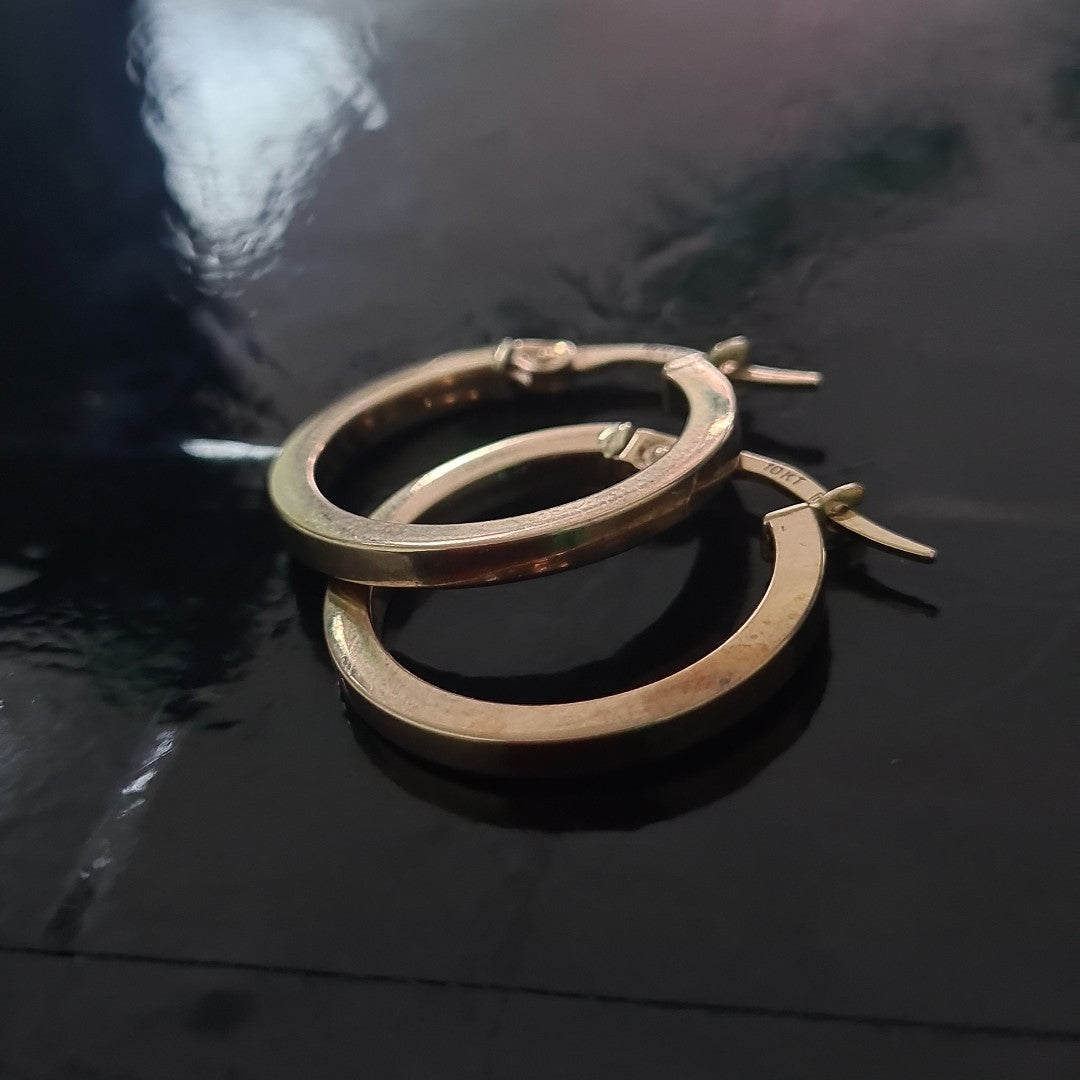 ARETES PAR ORO 10 K 3 GRMS (SEMINUEVO)