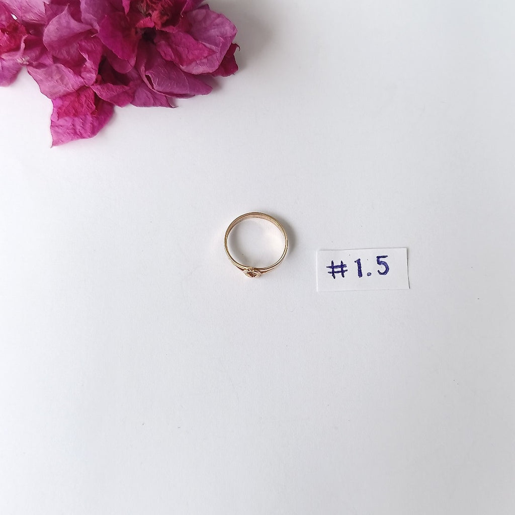 ANILLO ORO 8 K 0,60 GRMS (SEMINUEVO)