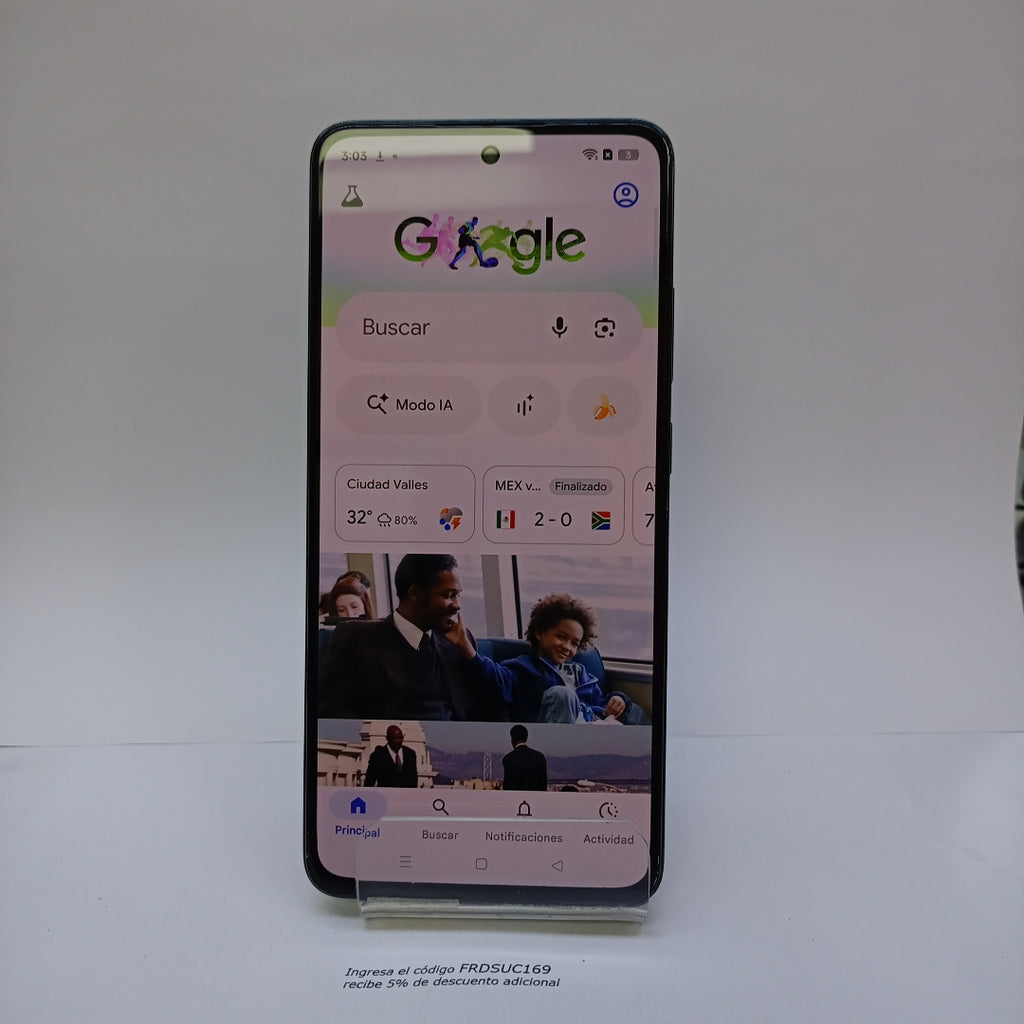CELULAR OPPO RENO 12F 5G CPH2637 256 GB 12 GB RAM (SEMINUEVO)
