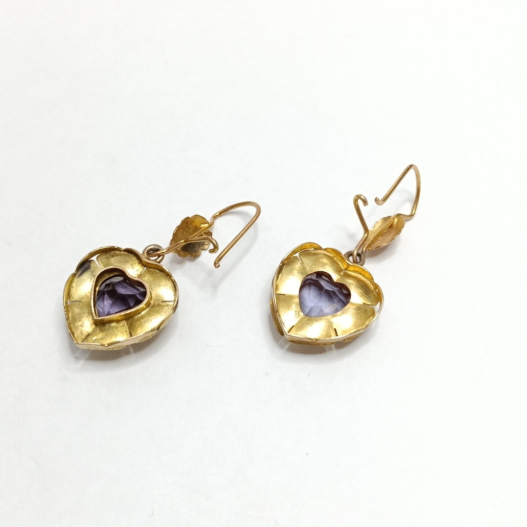 ARETES PAR ORO 8 K 4,90 GRMS (SEMINUEVO)